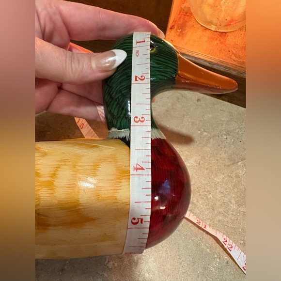 Handcrafted Duck Figurine - Multicolor - Picture 9 of 9